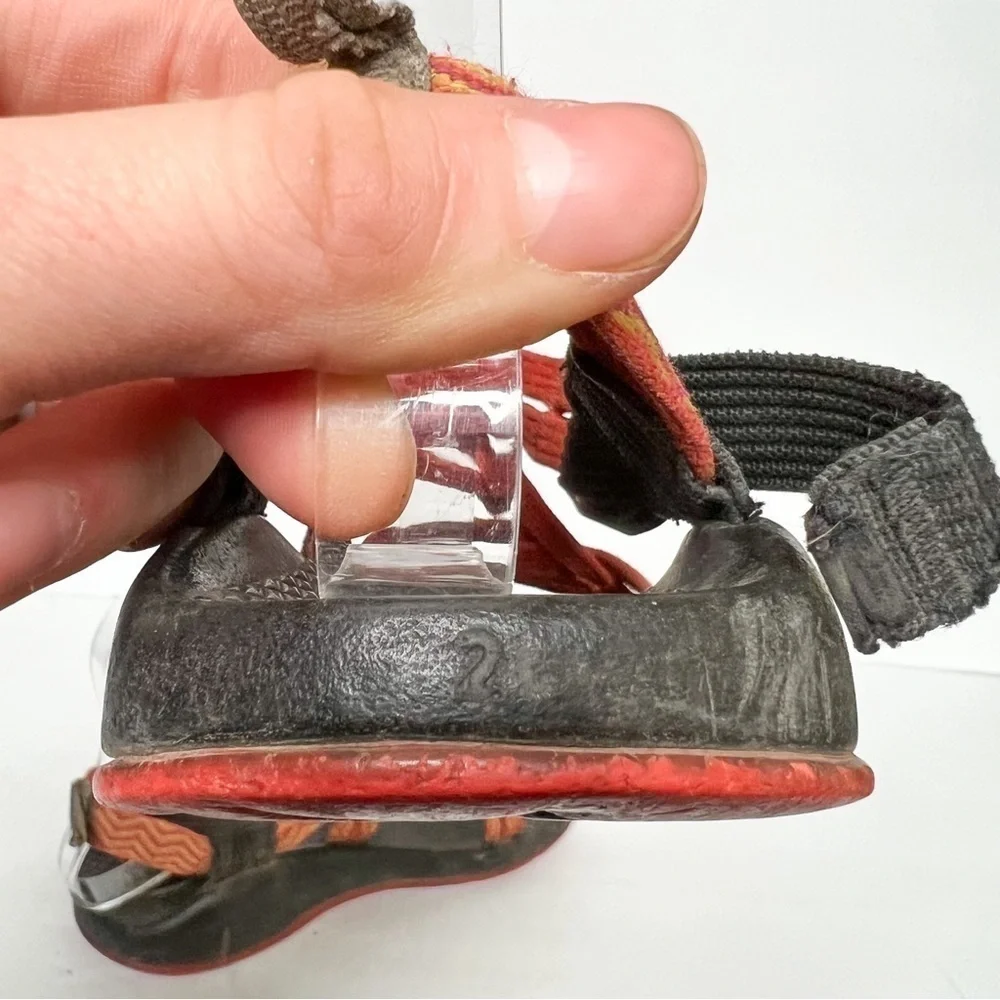 Chaco ZX/1 Orange Summer Hiking Water Sandals Size 2 Girls